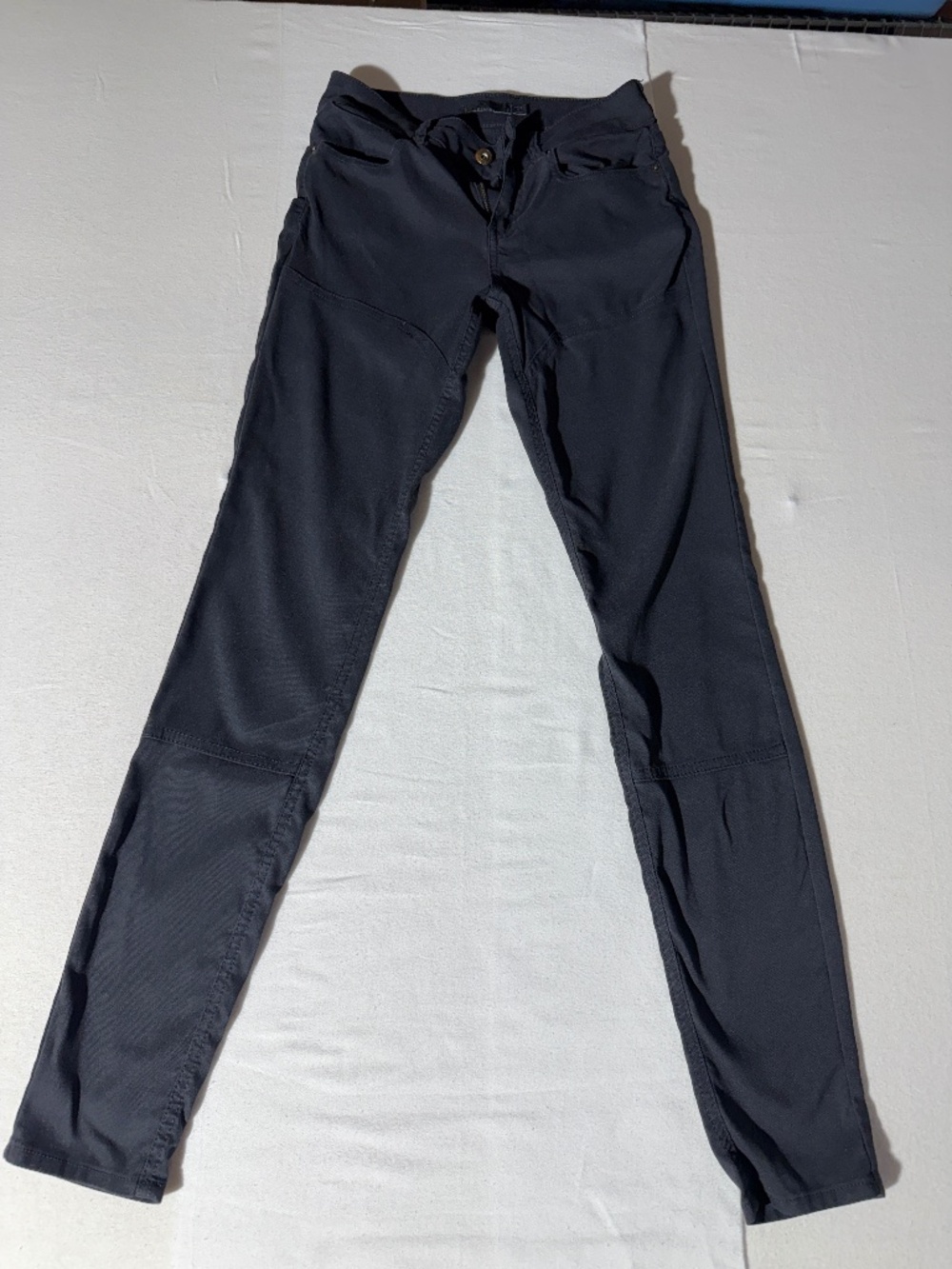prAna Women’s Gray Stretch Hiking Pants Size 2 Outdoor Trail
